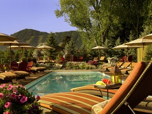 Outdoor pool - The Rustic Inn (Jackson)