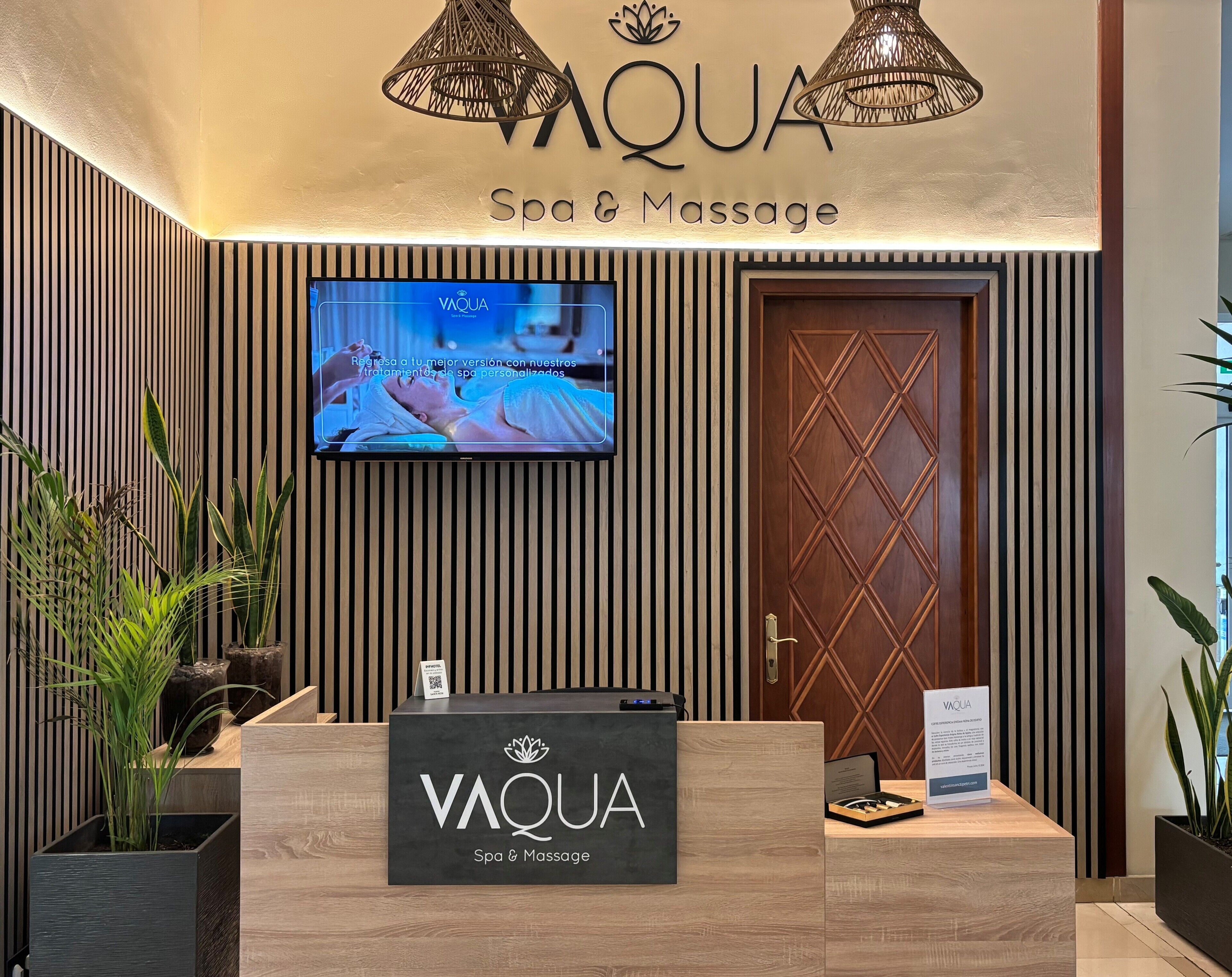 Spa reception
