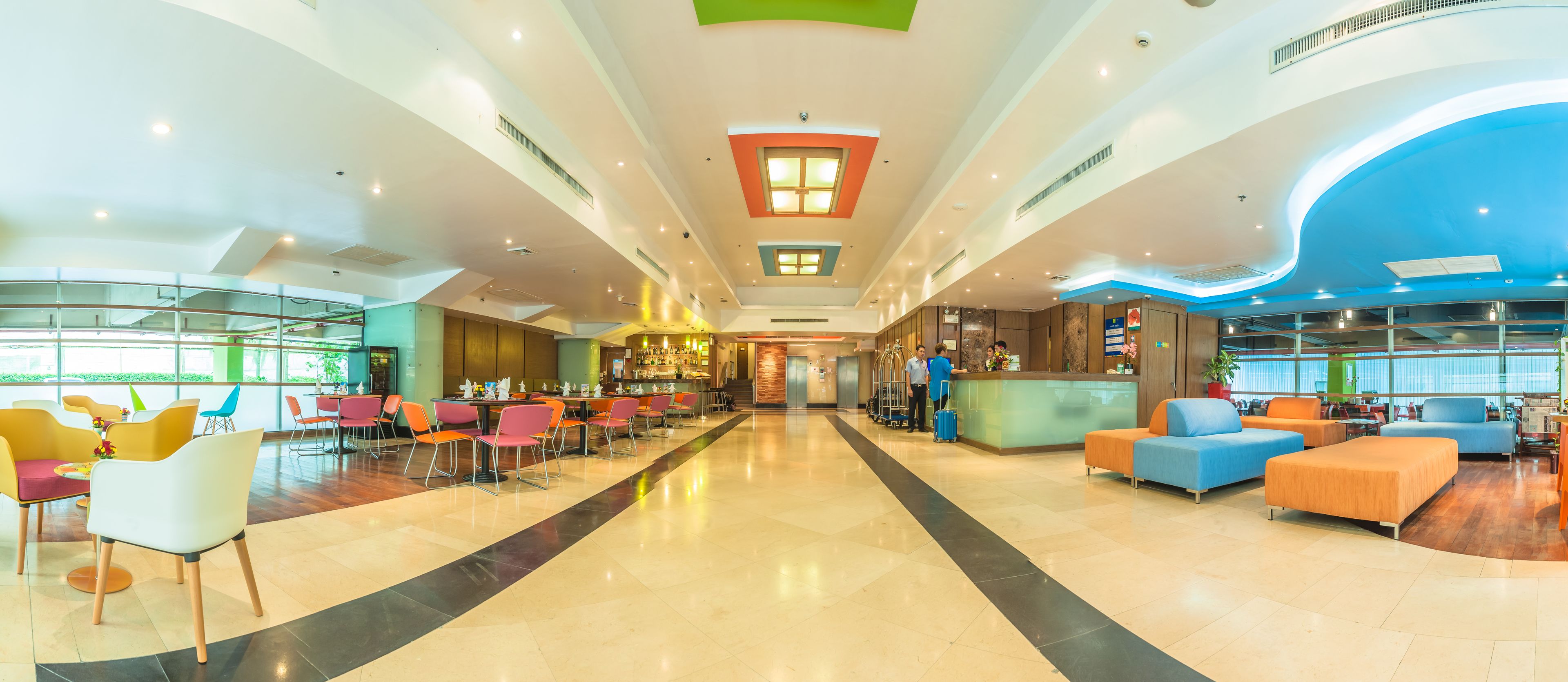 Lobby sitting area