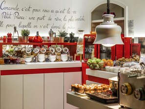 Frokostbuffé er inkludert hver dag