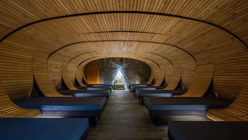 Behandlungsräume für Paare, Sauna, Whirlpool, Türkisches Bad/Hamam