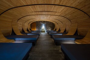 Behandlungsräume für Paare, Sauna, Whirlpool, Türkisches Bad/Hamam