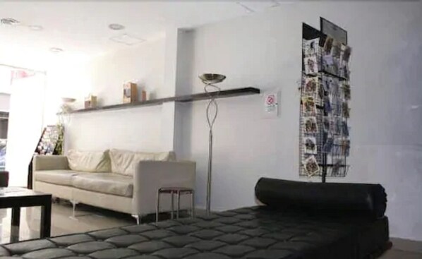 Sala de estar en el lobby