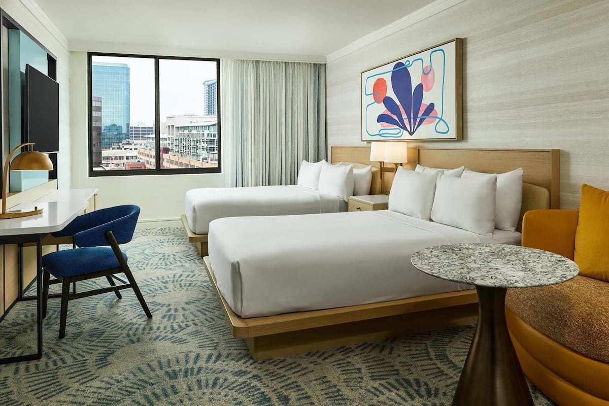 Frette Italian sheets, premium bedding, pillowtop beds, in-room safe
