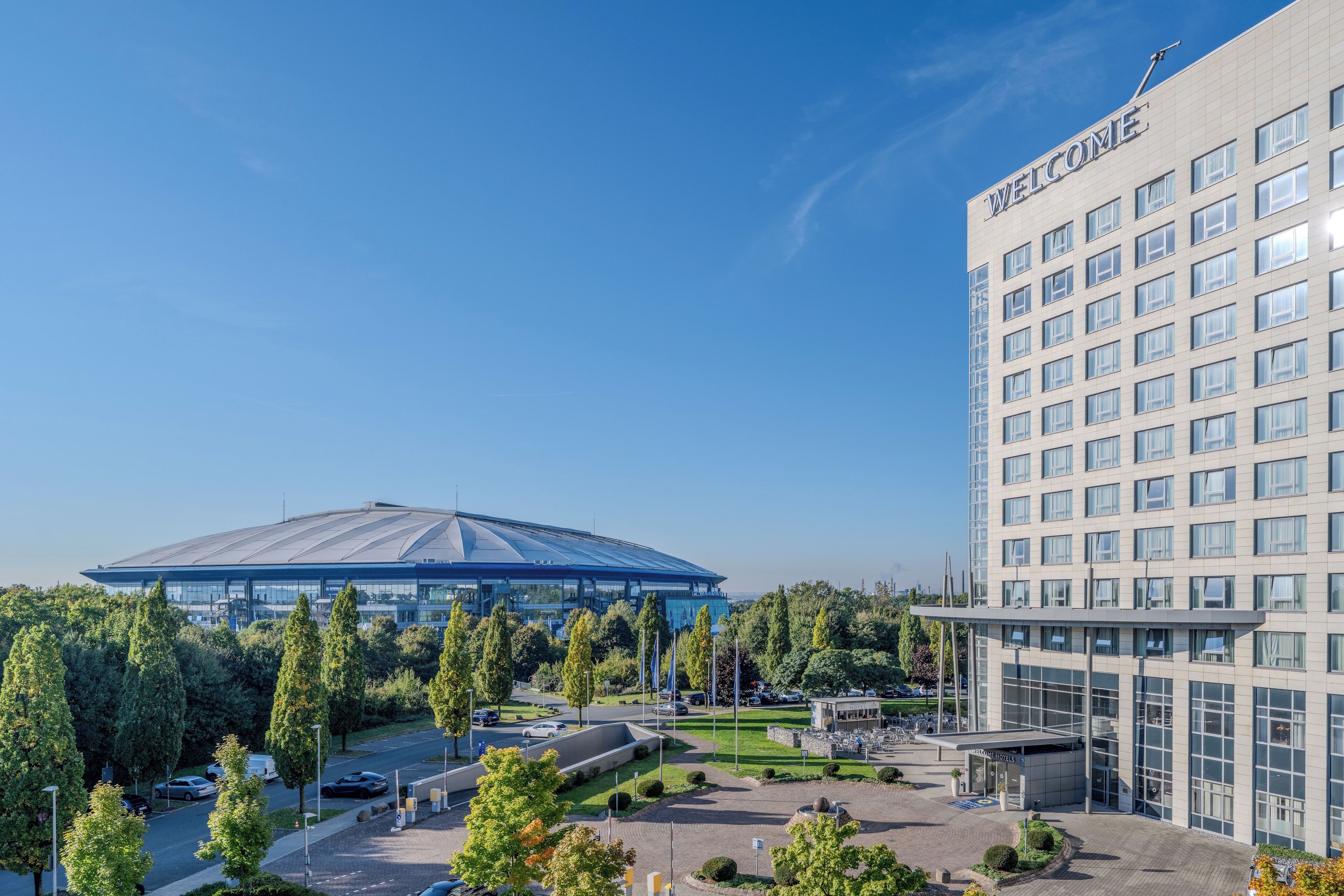 Fassade der Unterkunft