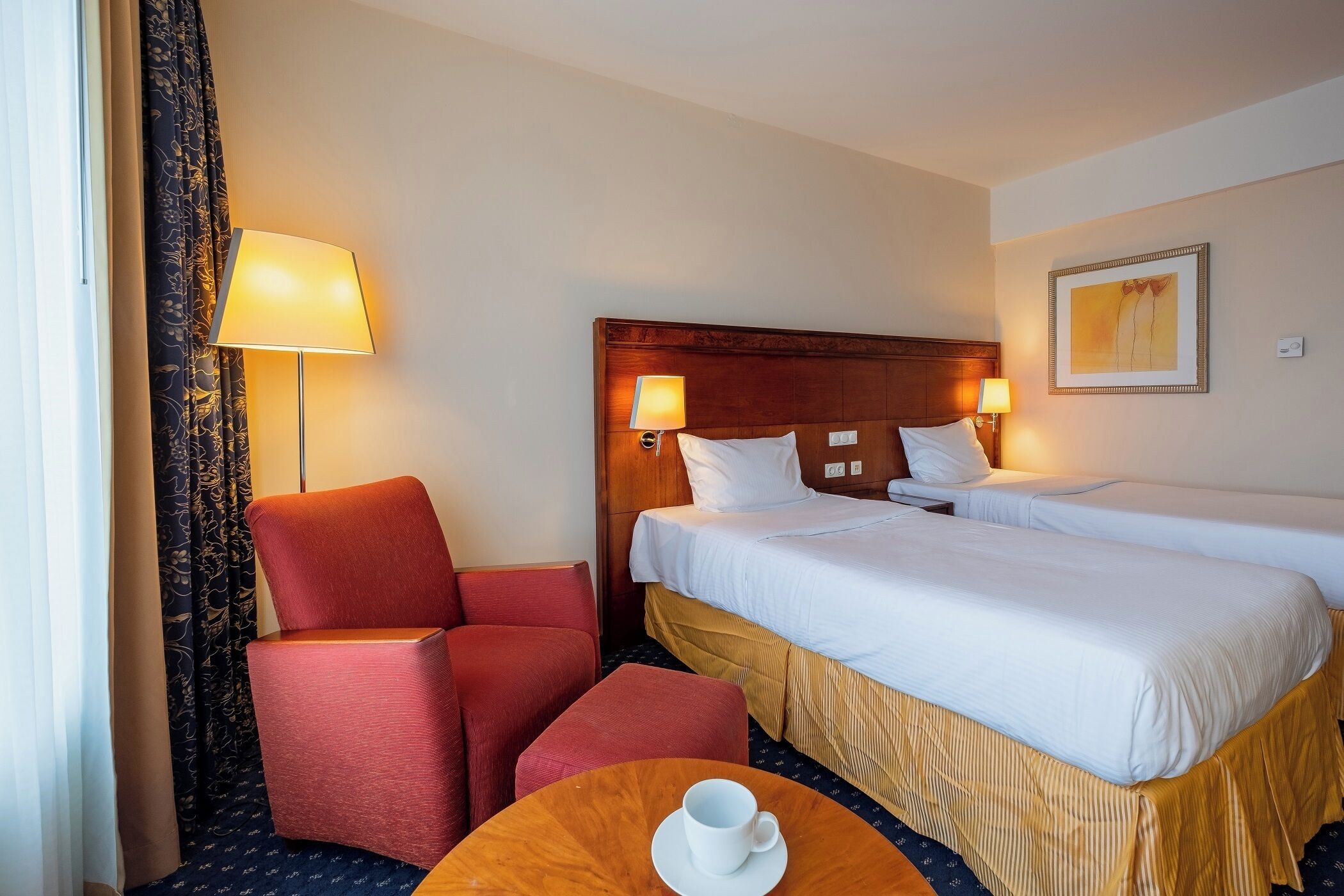 superior twin room | 1 bedroom, hypo-allergenic bedding, in-room safe, desk