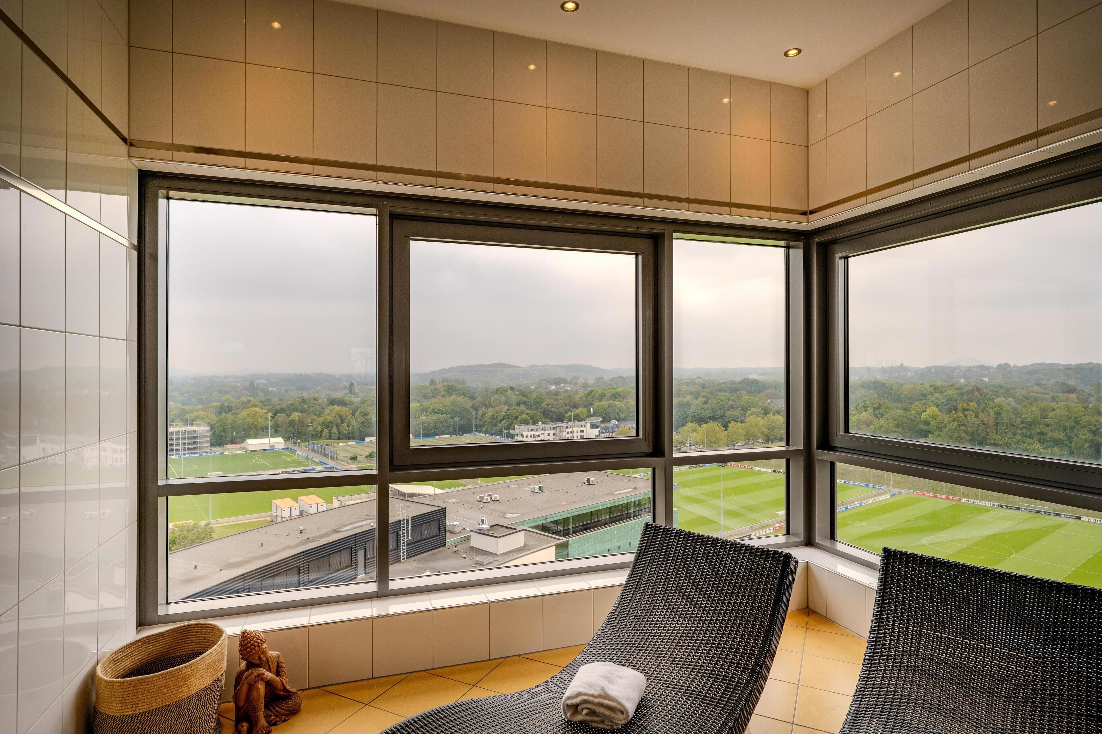 Een sauna, een stoombad