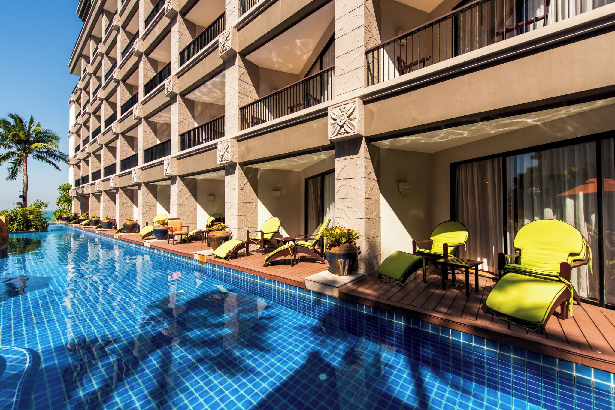 Deluxe Room, Pool Access | Terrace/patio