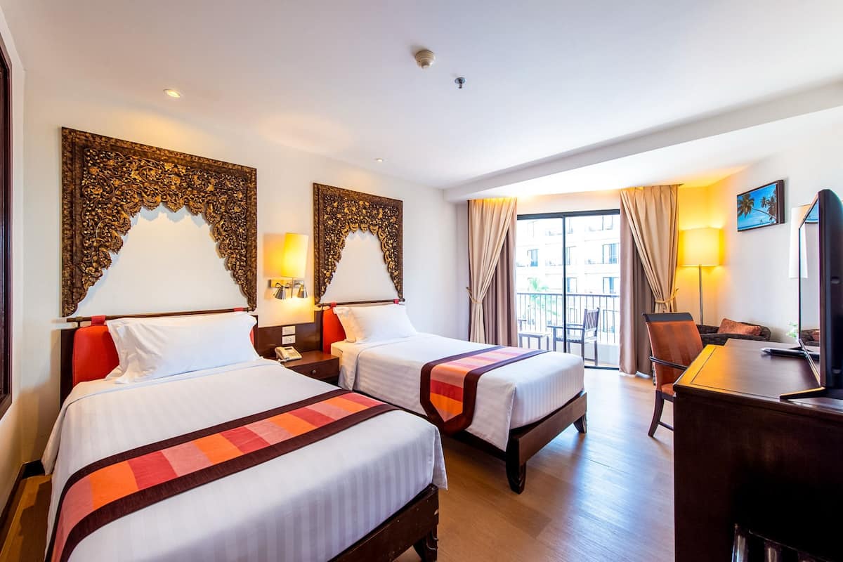 ห้องดีลักซ์ | ตู้นิรภัยในห้องพัก, ตกแต่งพิเศษโดยเฉพาะ, โต๊ะทำงาน, Wi-Fi ฟรี