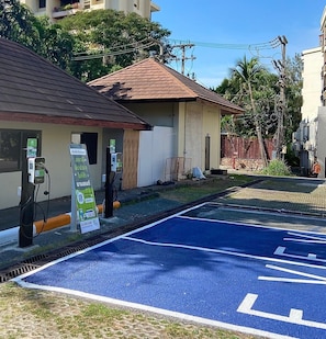 Electric vehicle-charging station