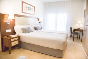 Premium bedding, in-room safe, desk, blackout curtains