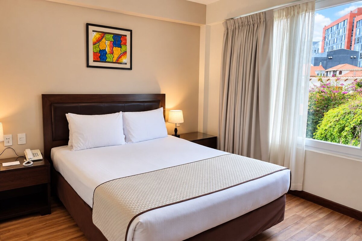 Standard Apartment, 1 Bedroom | Premium bedding, down comforters, pillowtop beds, minibar