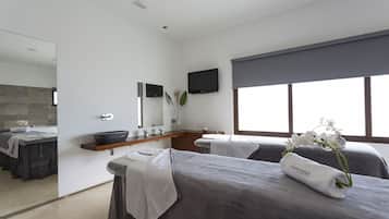Sauna, hot tub, steam room, Turkish bath, body treatments, body scrubs