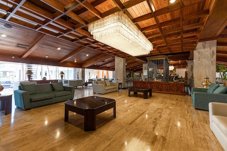 Lobby sitting area. Dominican Fiesta Hotel