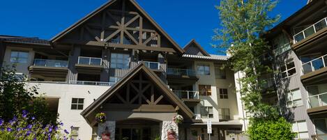 Voorkant van accommodatie