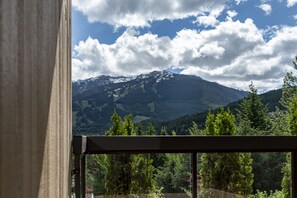 Blick auf die Berge