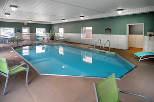 Una piscina techada