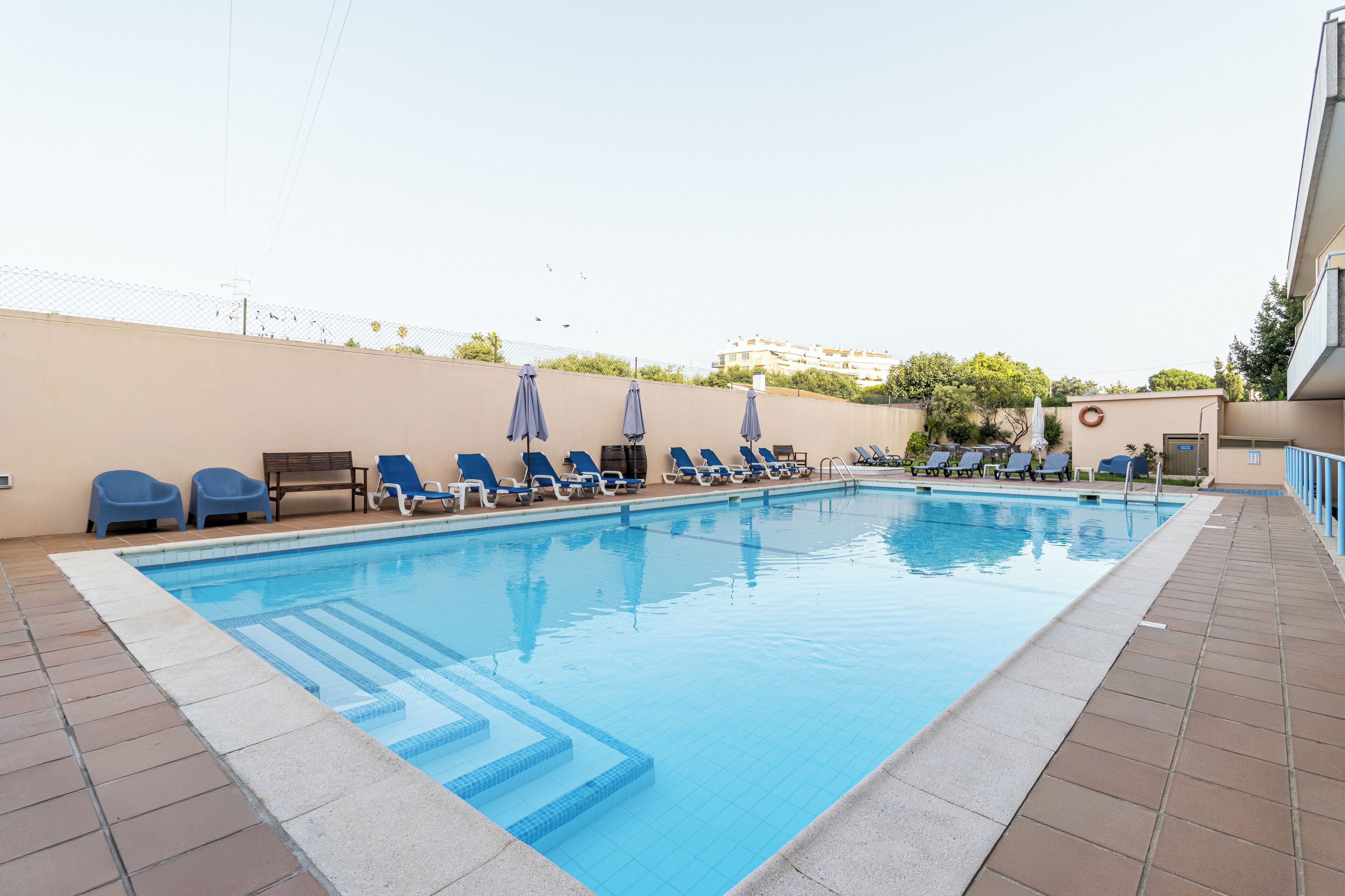 Seasonal outdoor pool