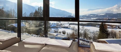 Salle de soins pour les couples, sauna, spa, bain de vapeur