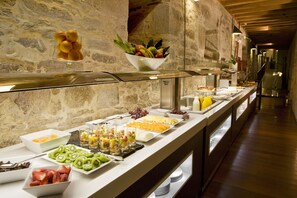 Daily buffet breakfast (EUR 22.00 per person)