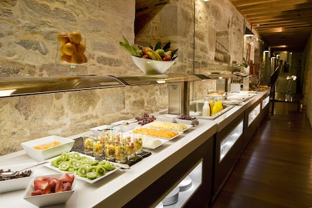 Daily buffet breakfast (EUR 22.00 per person)