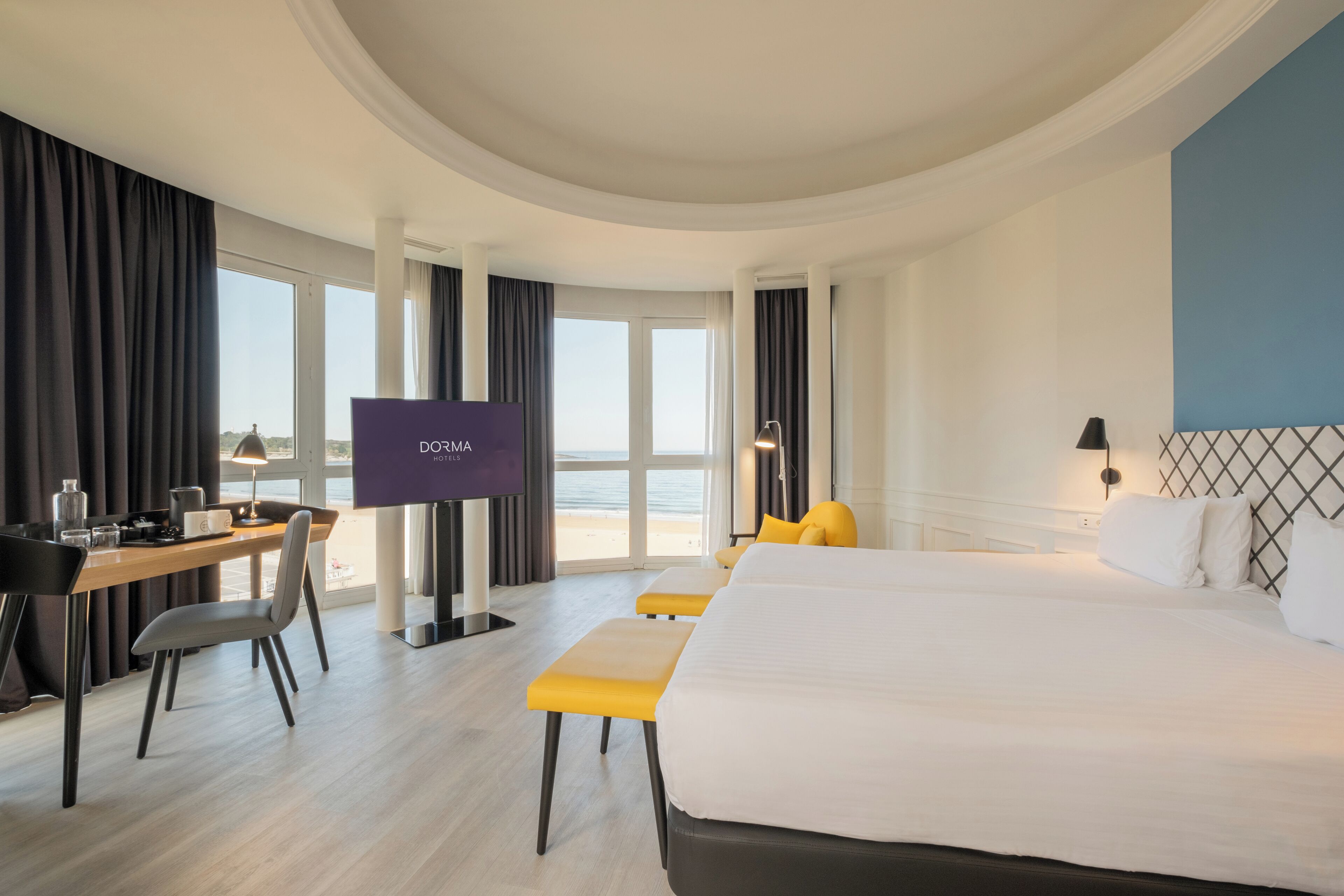 高级房, 海景 | 羽绒被、迷你吧、客房内保险箱、办公桌