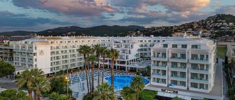 Façade de lâhĂ©bergement