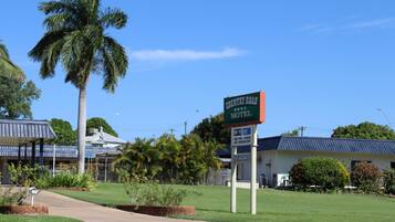 Voorkant van accommodatie