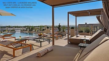 Sauna, Dampfbad, Körperbehandlungen, Aromatherapie, Warmsteinmassagen