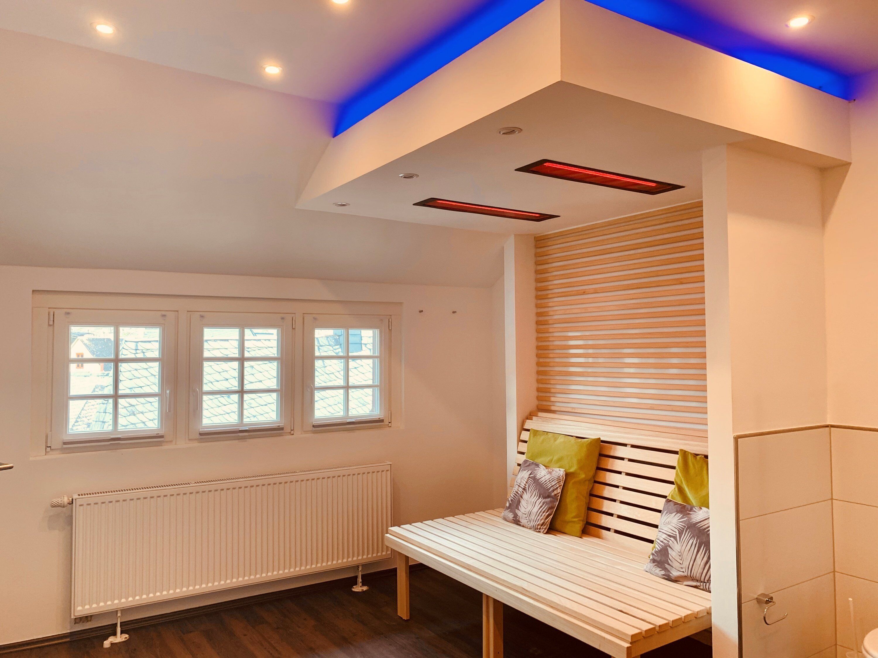 spa - double room | bathroom | free toiletries, hair dryer, towels