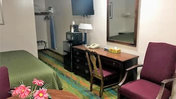 Desk, iron/ironing board, rollaway beds, free WiFi