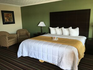 Phòng Tiêu chuẩn, 1 giường cỡ king và sofa giường, không hút thuốc | Bàn, khu vực làm việc phù hợp cho laptop, màn/rèm cản sáng 