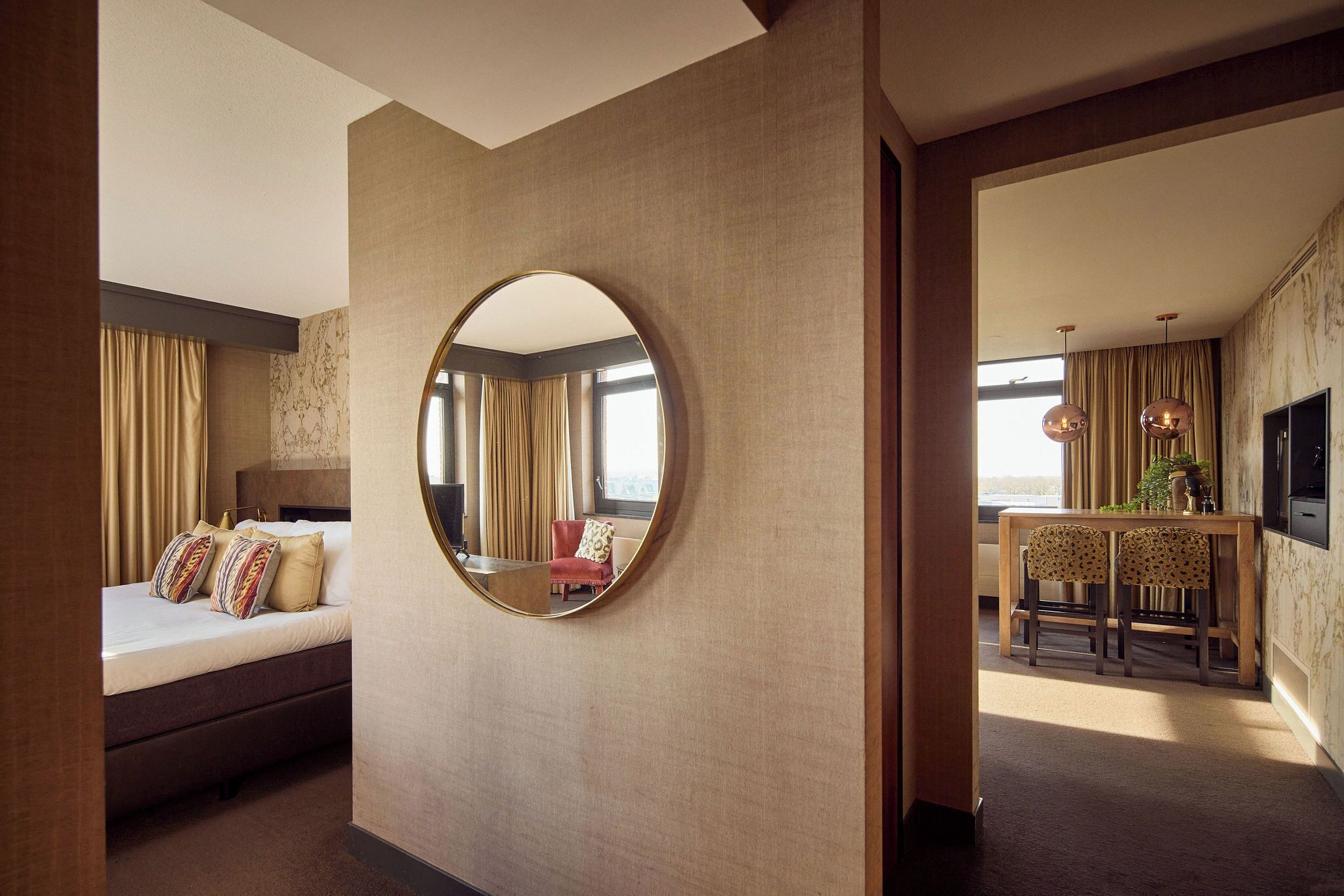 Royal Suite, 1 King Bed, Jetted Tub | Bathroom | Separate tub and shower, free toiletries, hair dryer, towels