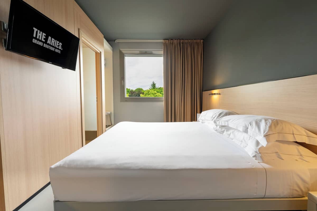 Comfort Double Room | Hypo-allergenic bedding, in-room safe, desk, blackout curtains
