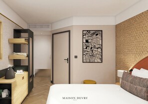 Ropa de cama de alta calidad y escritorio 
