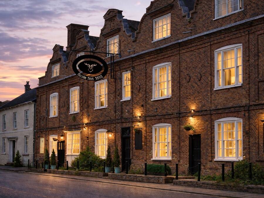 Majoituspaikan sisäänkäynti