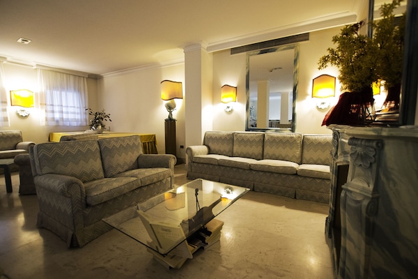 Zona de estar del vestíbulo