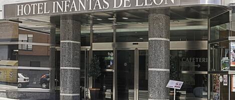 Entrée de l’hébergement