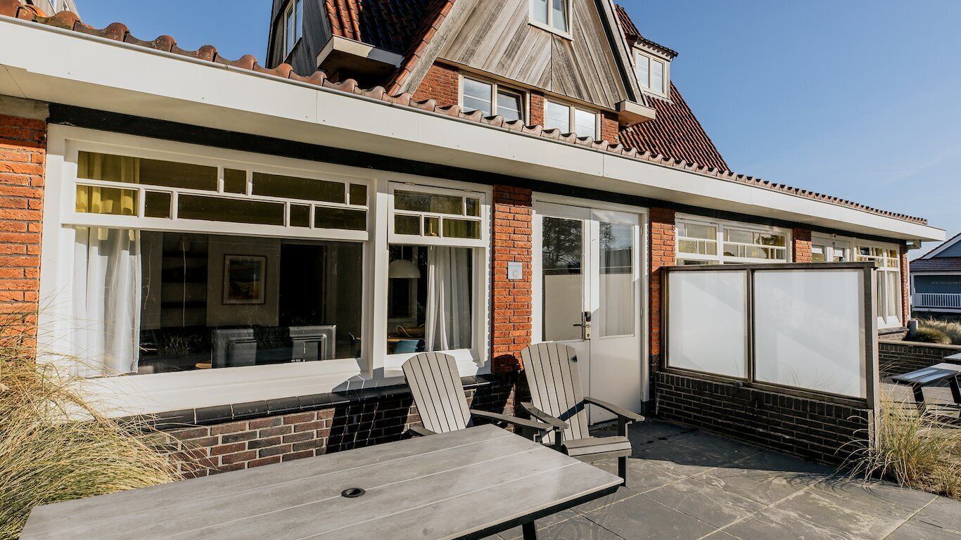 Voorkant van accommodatie