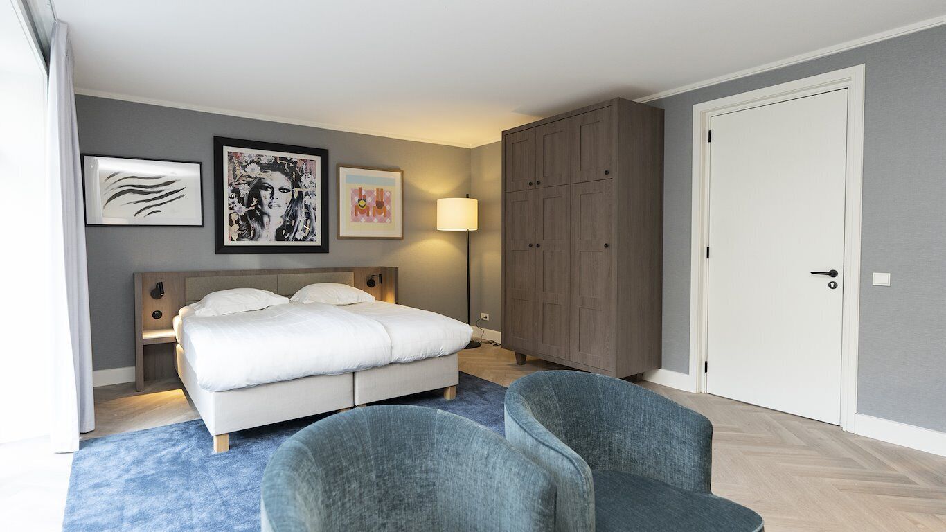 Cabana exclusivo | Roupas de cama premium, cofres nos quartos, cortinas blackout