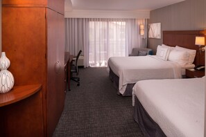 Chambre, 2 grands lits