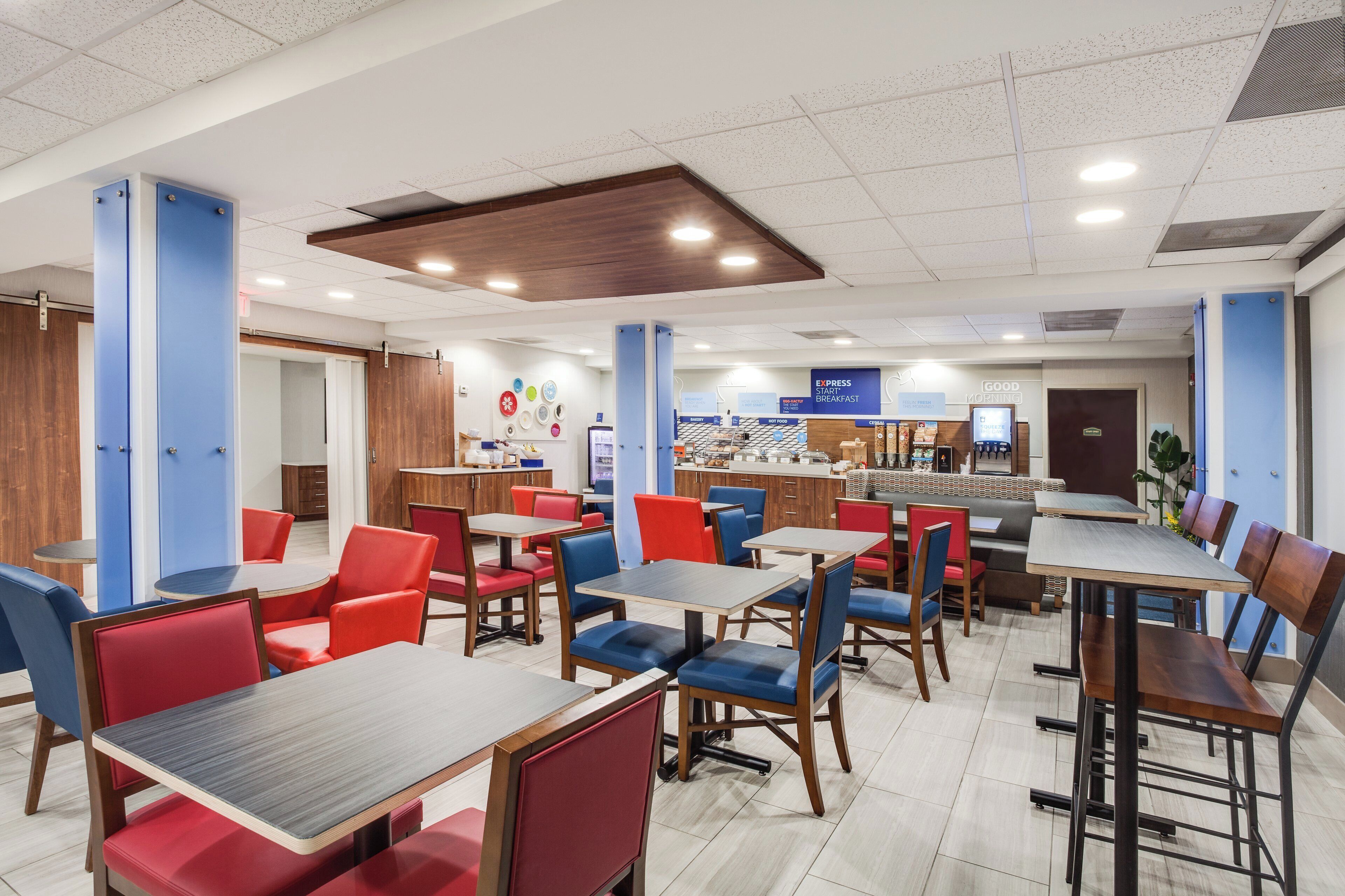 Free buffet breakfast