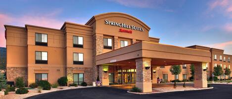 Blick von der Unterkunft