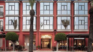 Voorkant van accommodatie