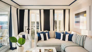 Een minibar, een kluis op de kamer, verduisterende gordijnen