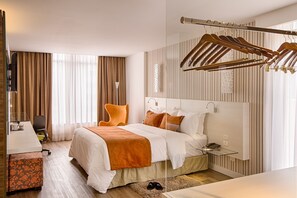 Ropa de cama hipoalergénica y minibar 