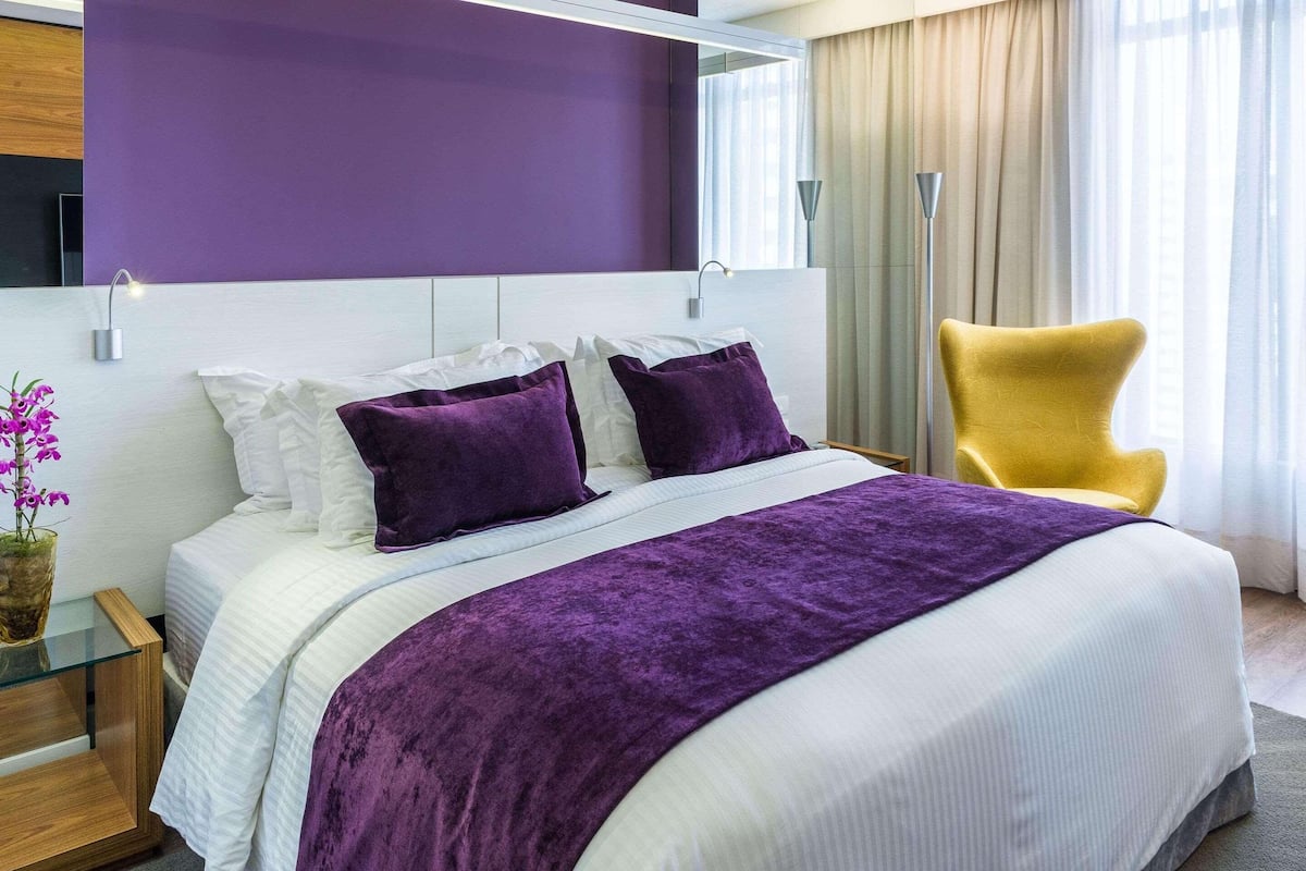Suite Luxo | 1 bedroom, minibar, in-room safe, desk