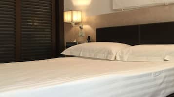 1 phòng ngủ, bộ trải giường bằng vải Frette của Ý