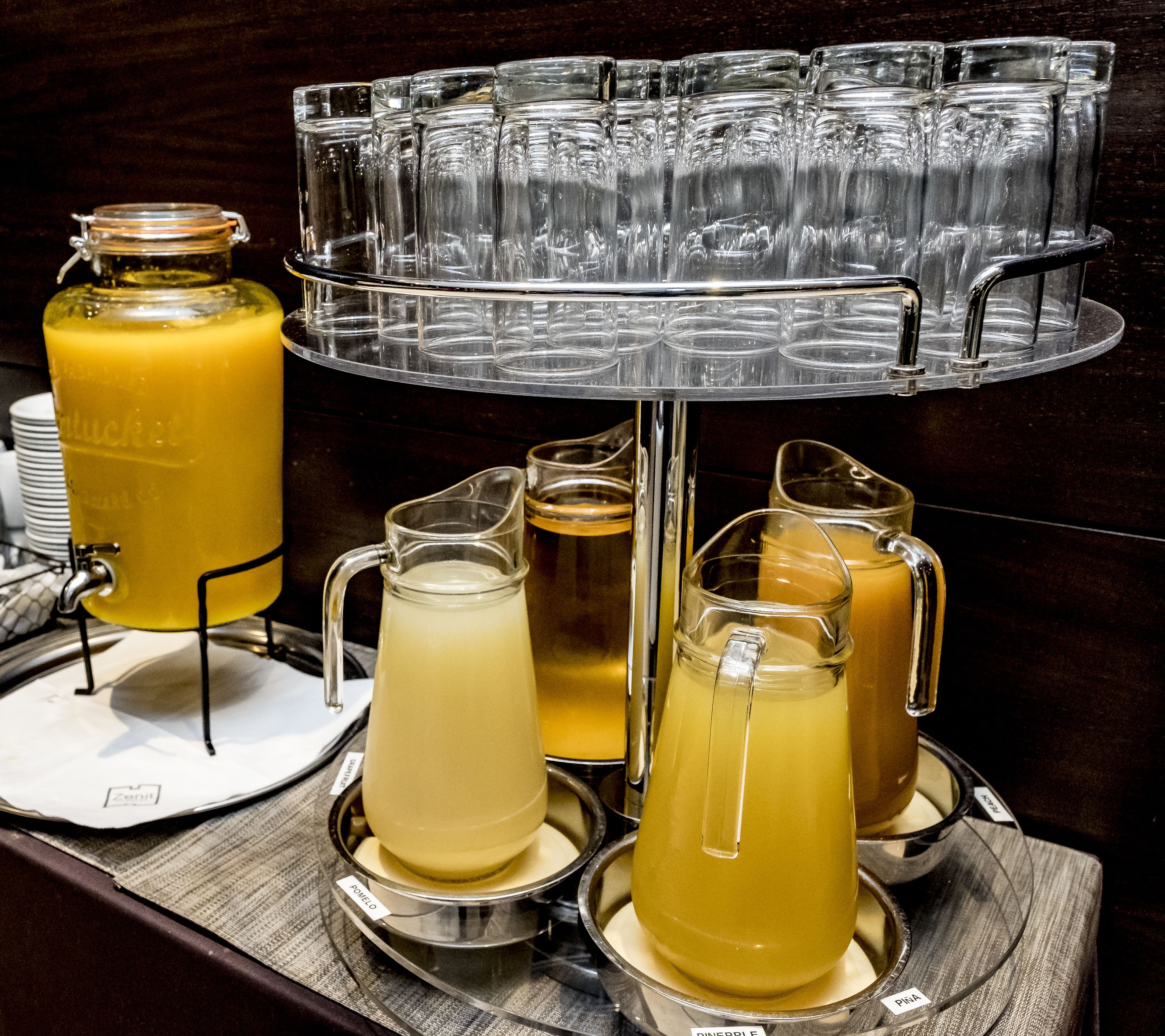 daily buffet breakfast (eur 15 per person)