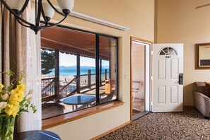 View from room - Mourelatos Lakeshore Resort (Tahoe Vista)